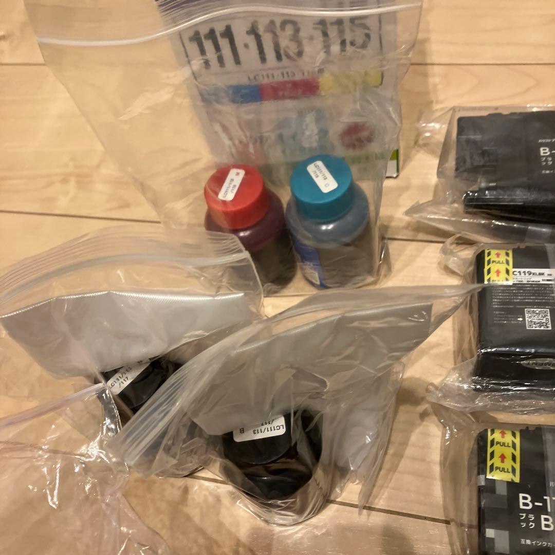 ブラザー　プリンター　詰め替え　インク　LC-115 LC-119 リセッター