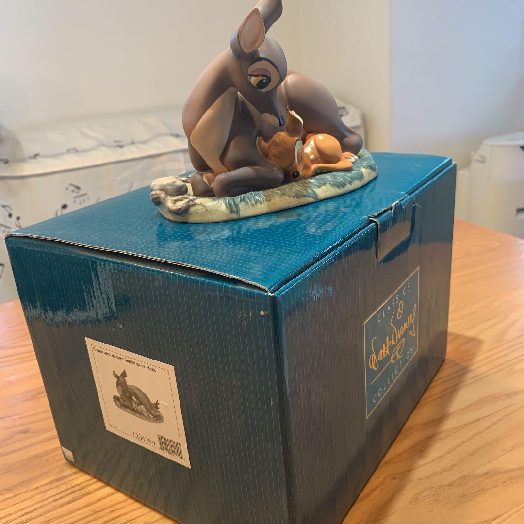 バンビの親子　WDCC  陶器　フィギュア　置き物