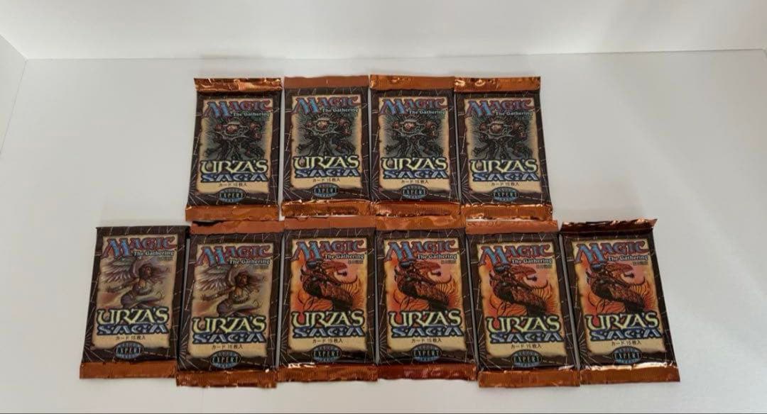 【未開封/日本語版】MTG ウルザズ•サーガ10パック
