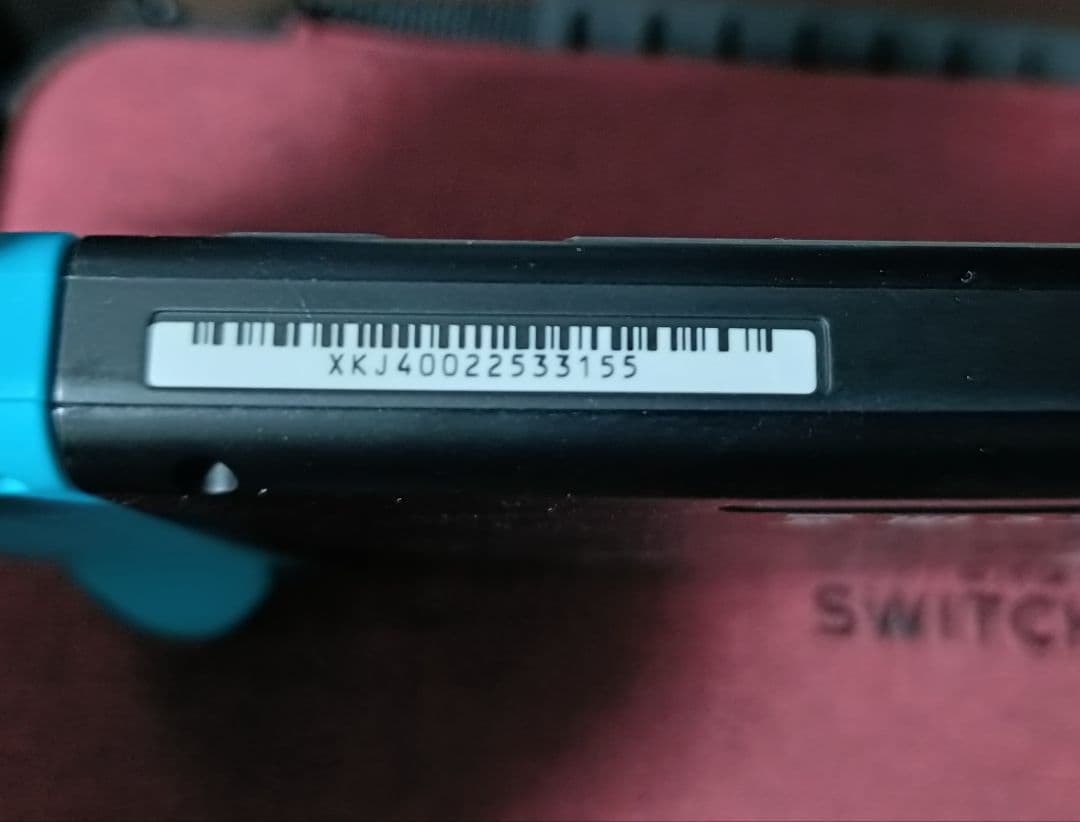 Nintendo Switch ネオンブルー/ネオンレッド　付属品付き 箱無し