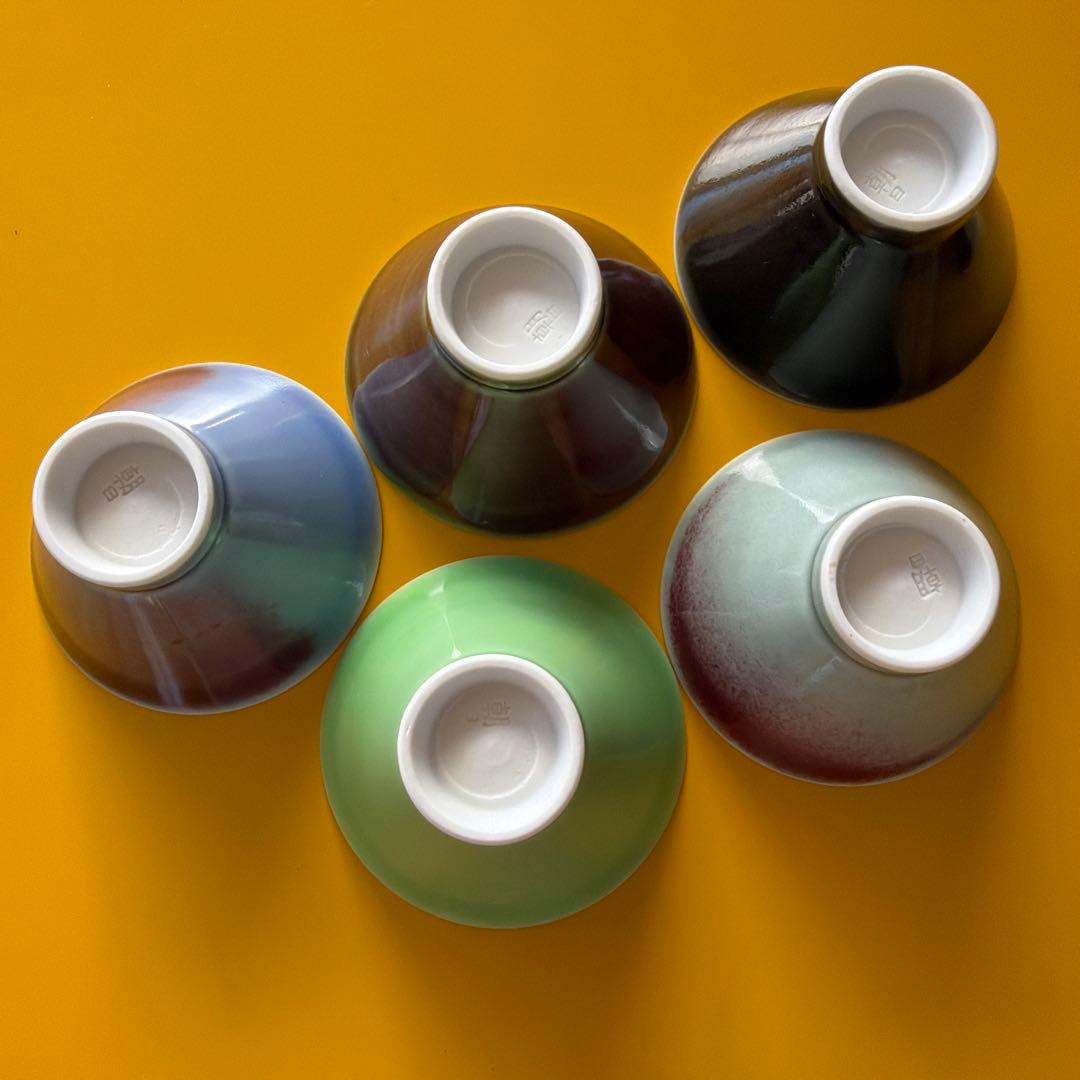 朝日焼　窯変　煎茶器　宝瓶　茶碗　湯冷まし　京都　宇治