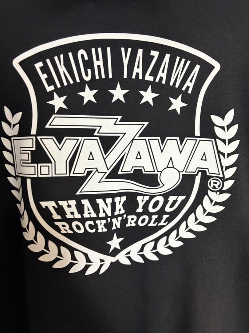 E.YAZAWA ブラック ジップアップ ジャケット パーカー XLサイズ