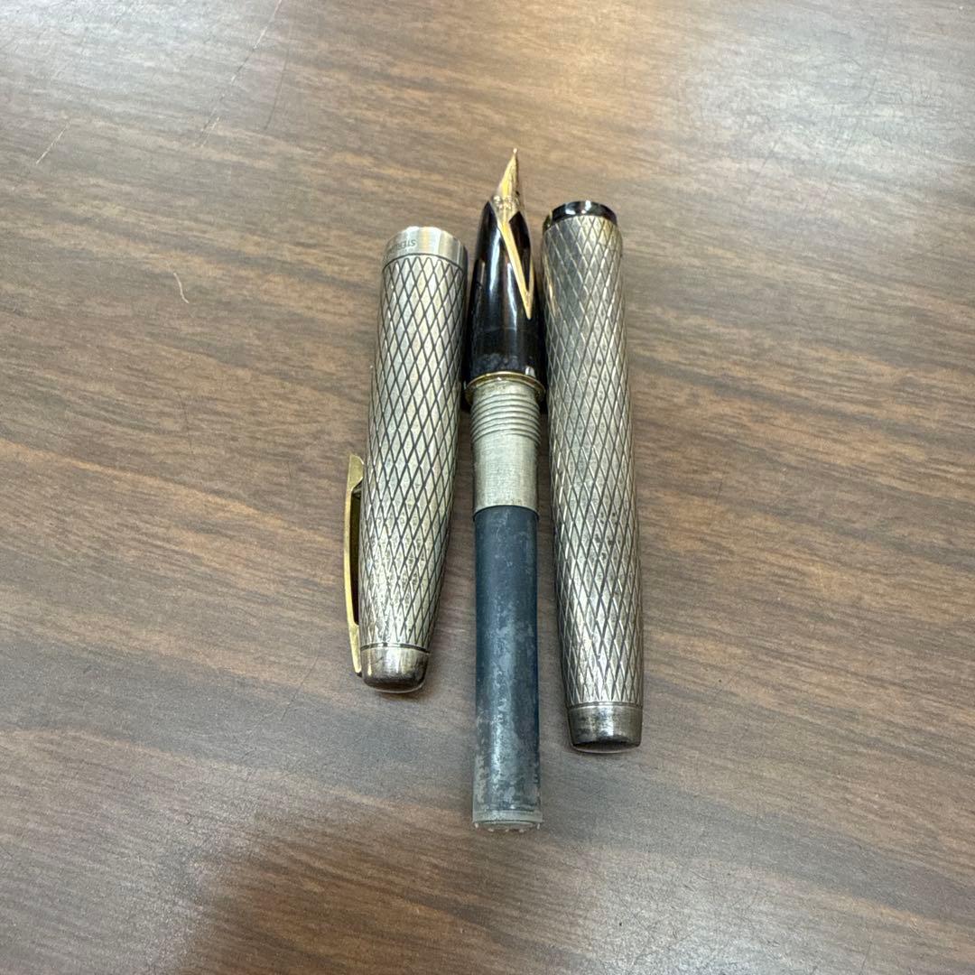 SHEAFFER シェーファー 万年筆 インペリアル スターリングシルバー