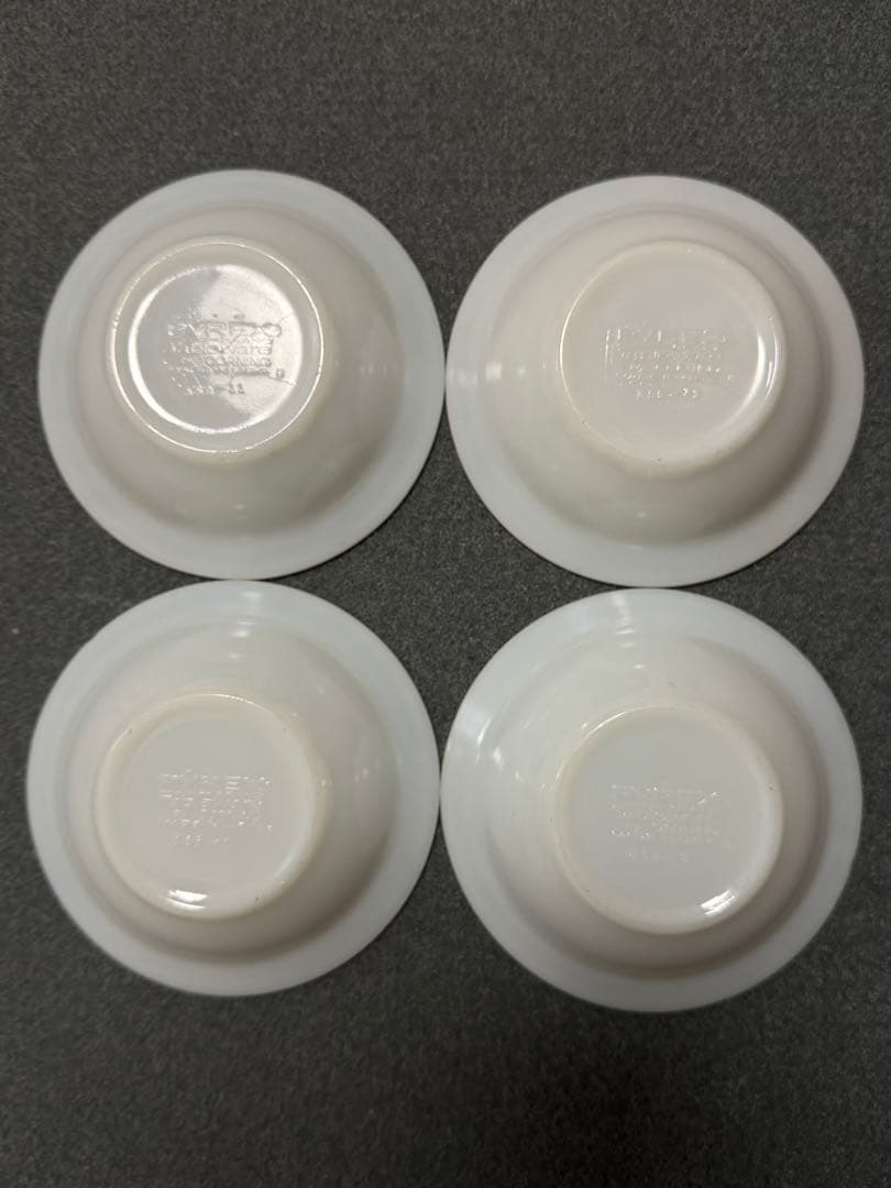 米軍 実物 PYREX ボウル 4枚 ②