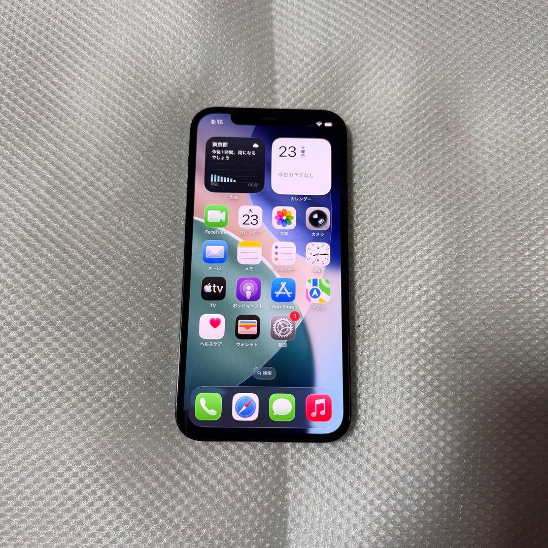 美品 SIMフリー iPhone12Pro 128GB バッテリー容量100%