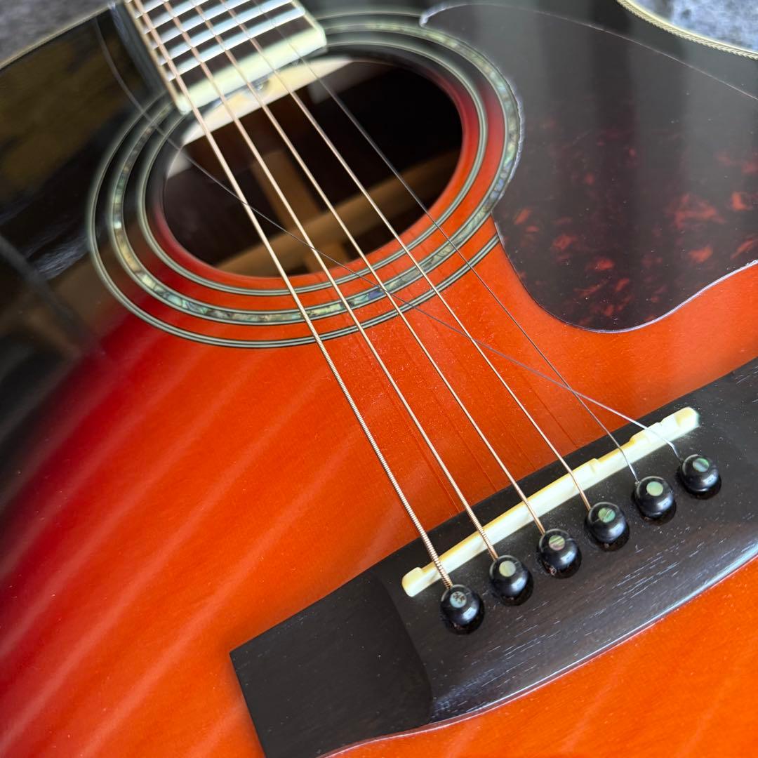 K65美品✨　S.Yairi S.ヤイリ エレアコギター 弦切れあり