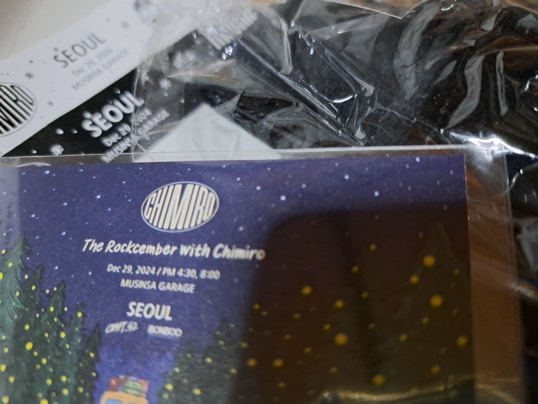 チャン・グンソク　CHIMIRO年末ソウル公演完売品全グッズ