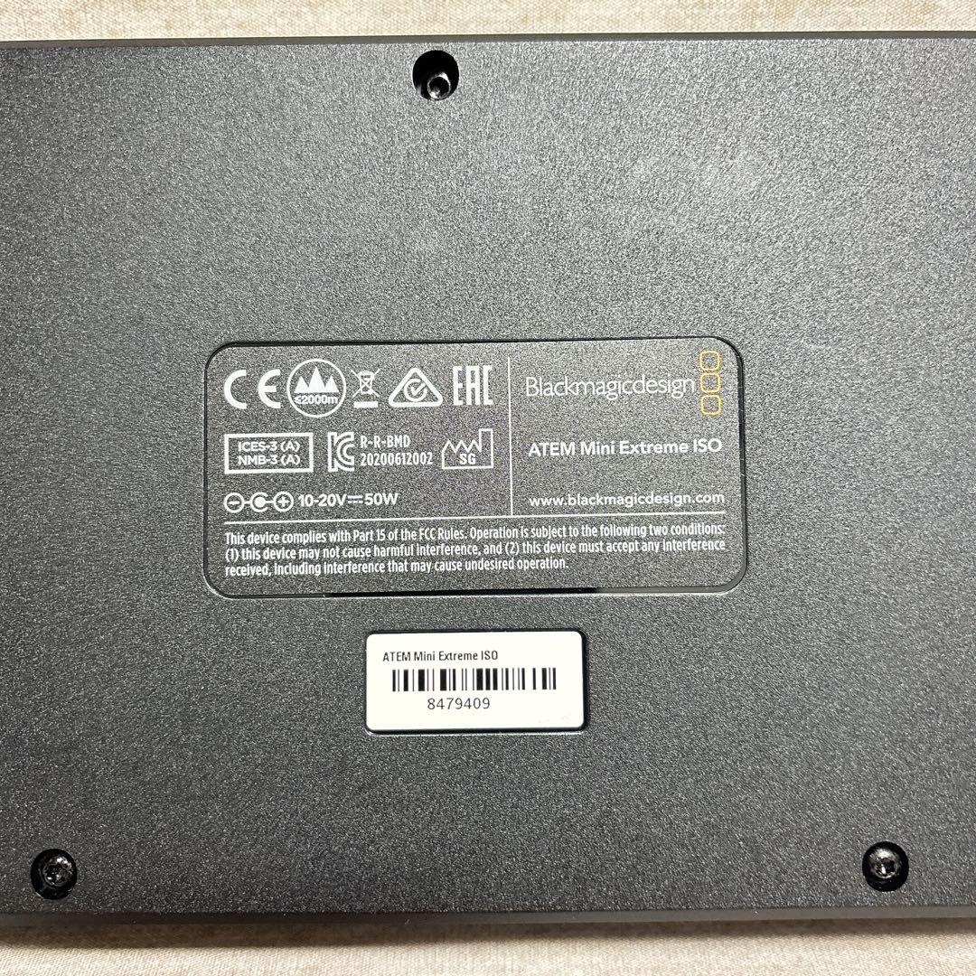 極美品 ATEM Mini Extreme ISO 使用複数回のみ