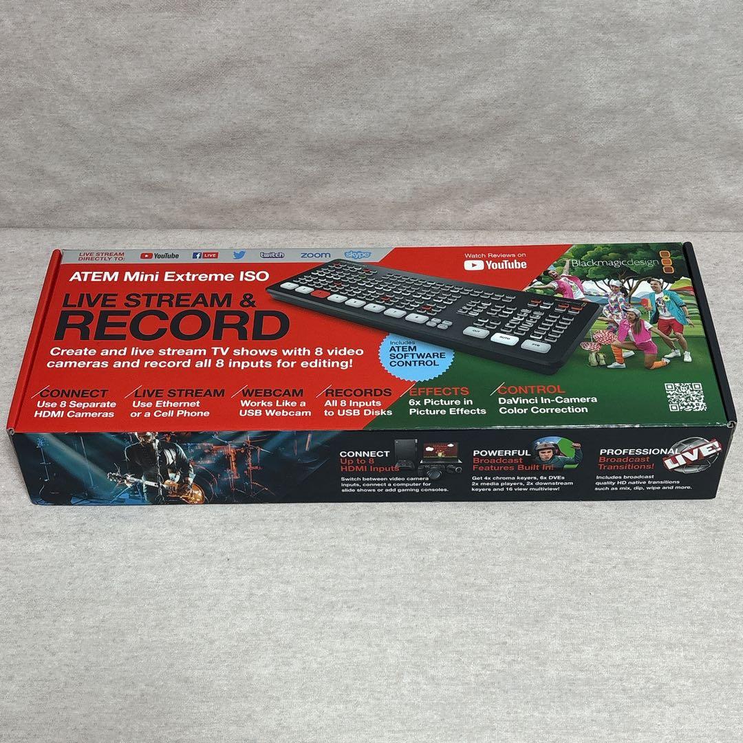 極美品 ATEM Mini Extreme ISO 使用複数回のみ