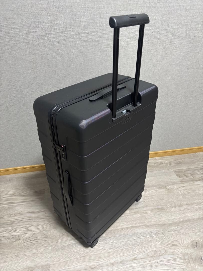 無印良品 105L スーツケース ハードキャリーケース バーを自由に調節できる