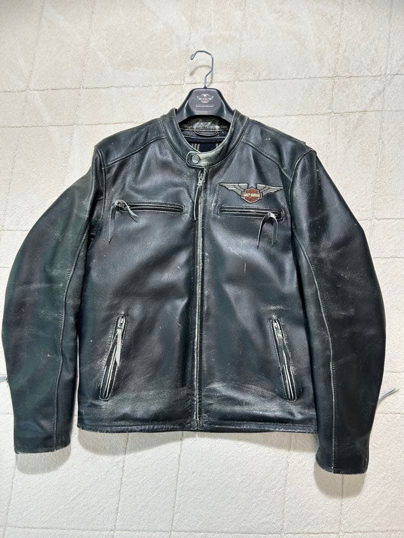 【Harley-Davidson】純正本革ジャケットL