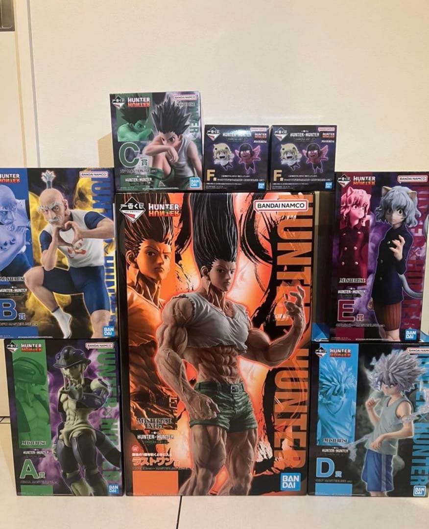 一番くじ HUNTER×HUNTER CHMERA ANT ➁ＡＢＣＤＥＦラスト