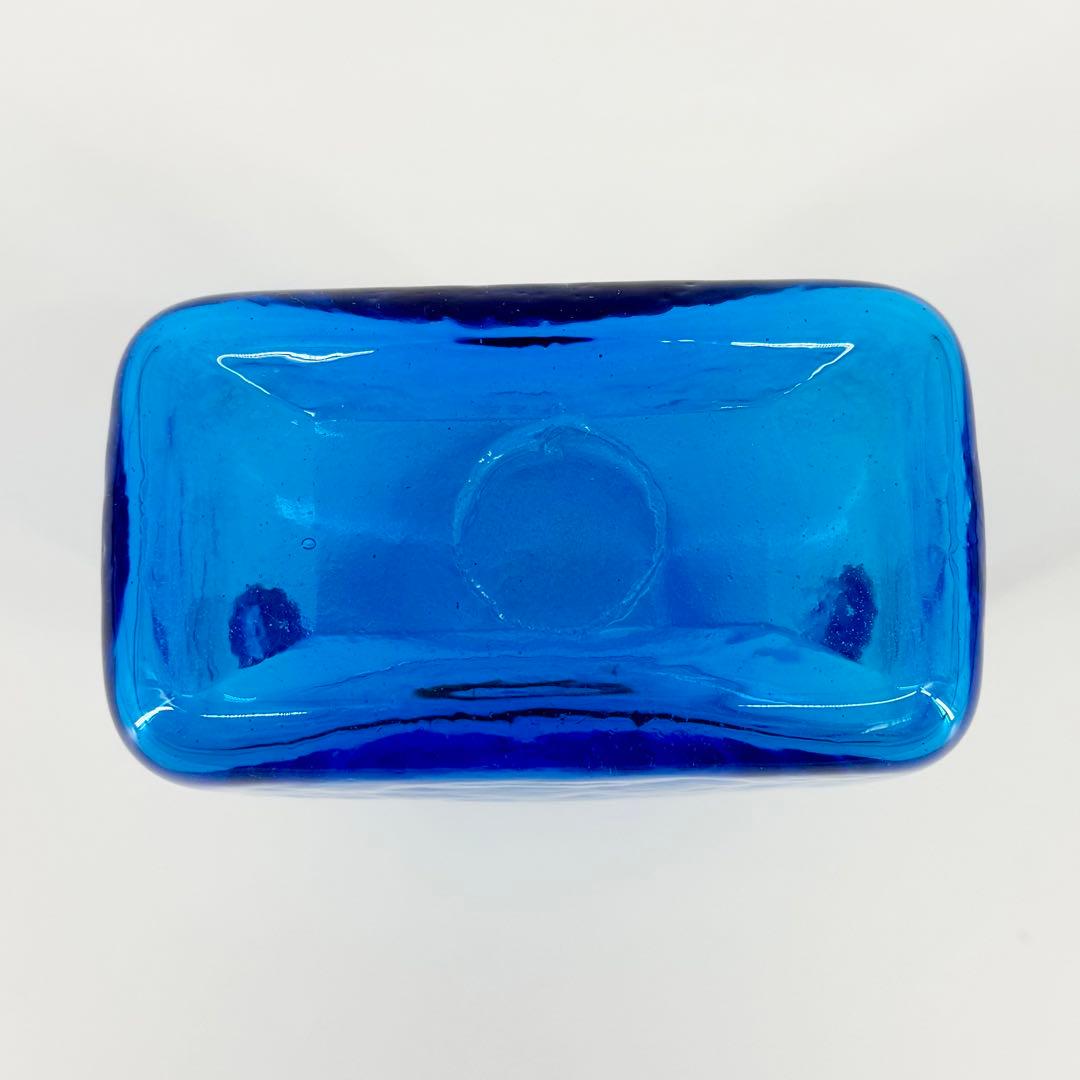 両手付瓶［ブルー］ / 倉敷ガラス 小谷眞三