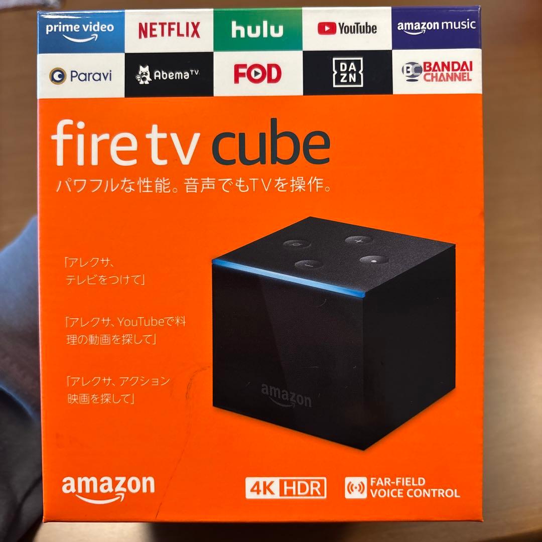 スピーカー・ウーファー Amazon fire tv cube