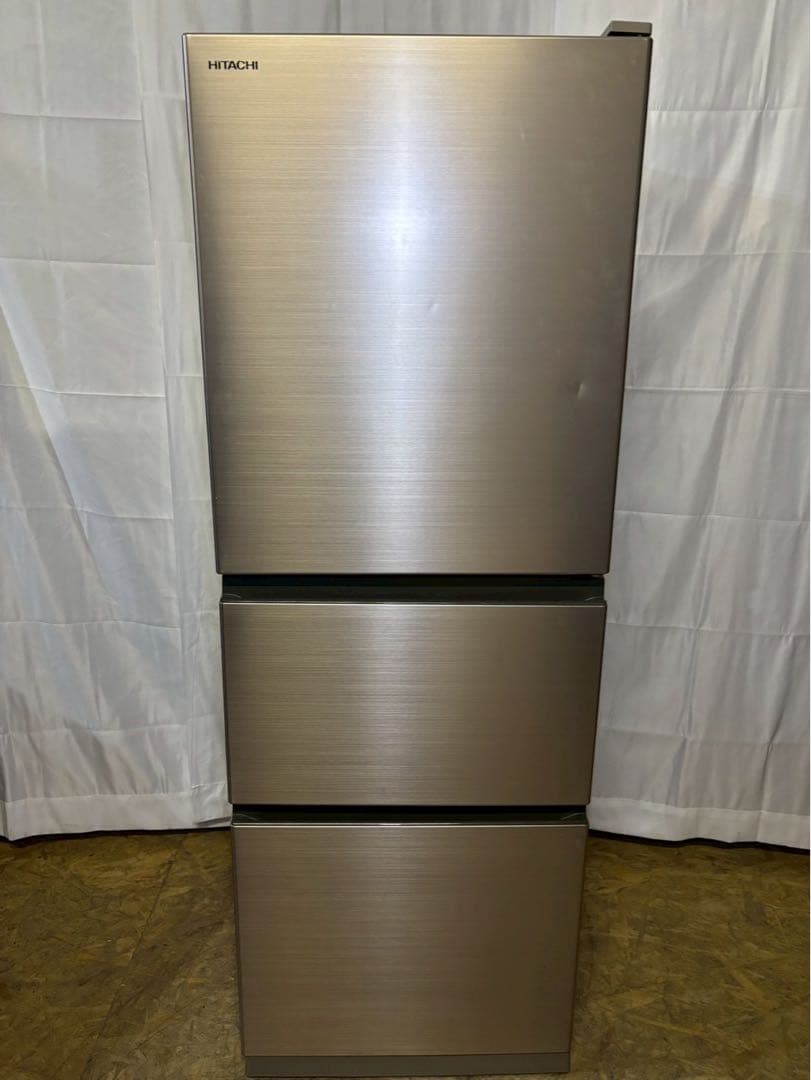 日立 3ドア冷蔵庫 R-27NV 2021年製265L 右開き
