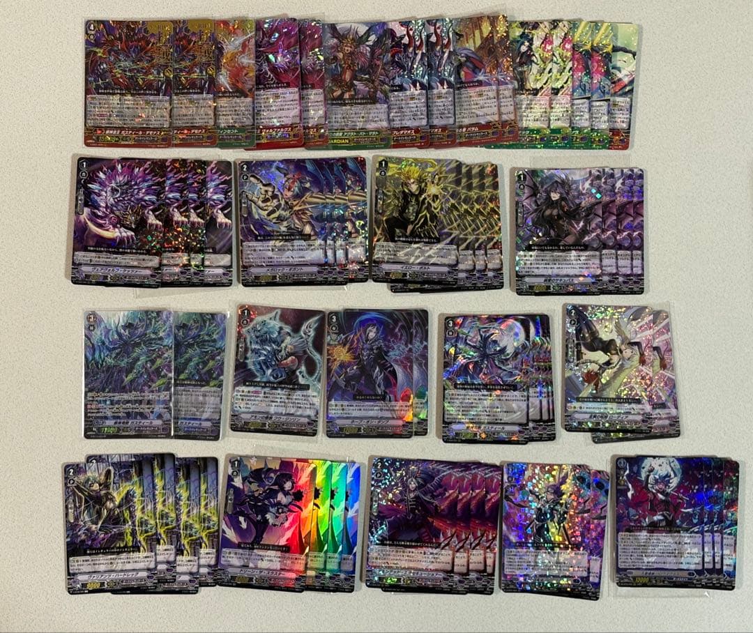 ヴァンガード Pスタン ダークイレギュラーズ デッキ+パーツ多数