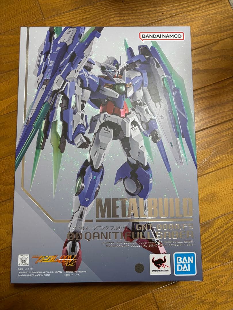 新品未開封品　L BUILD ダブルオークアンタ フルセイバー