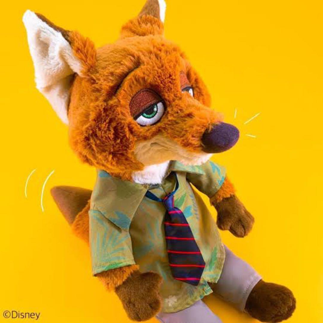 ディズニー ズートピア ニック 『あそんで ニック』ぬいぐるみ