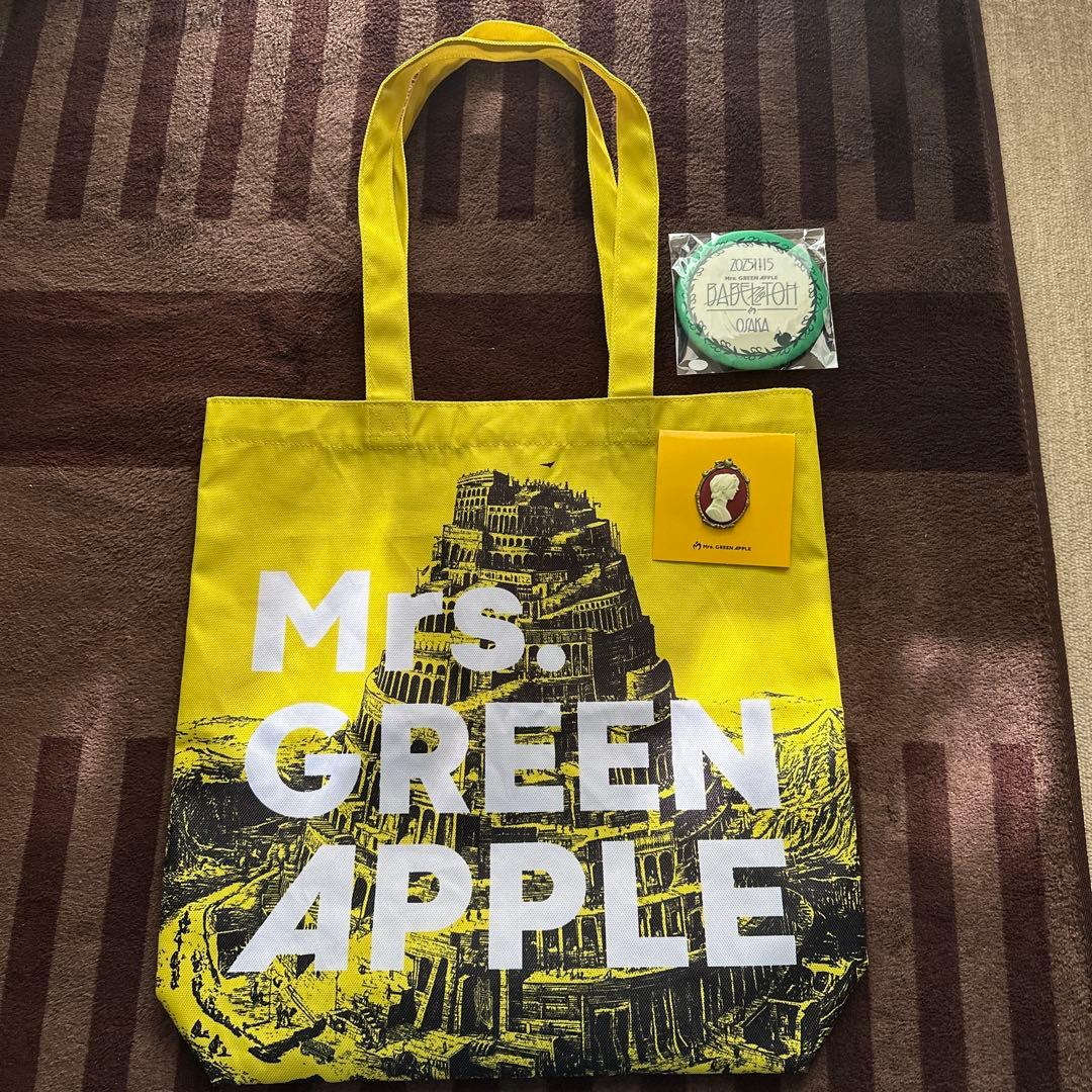 も*き様 Mr's GREEN APPLE トートバッグ