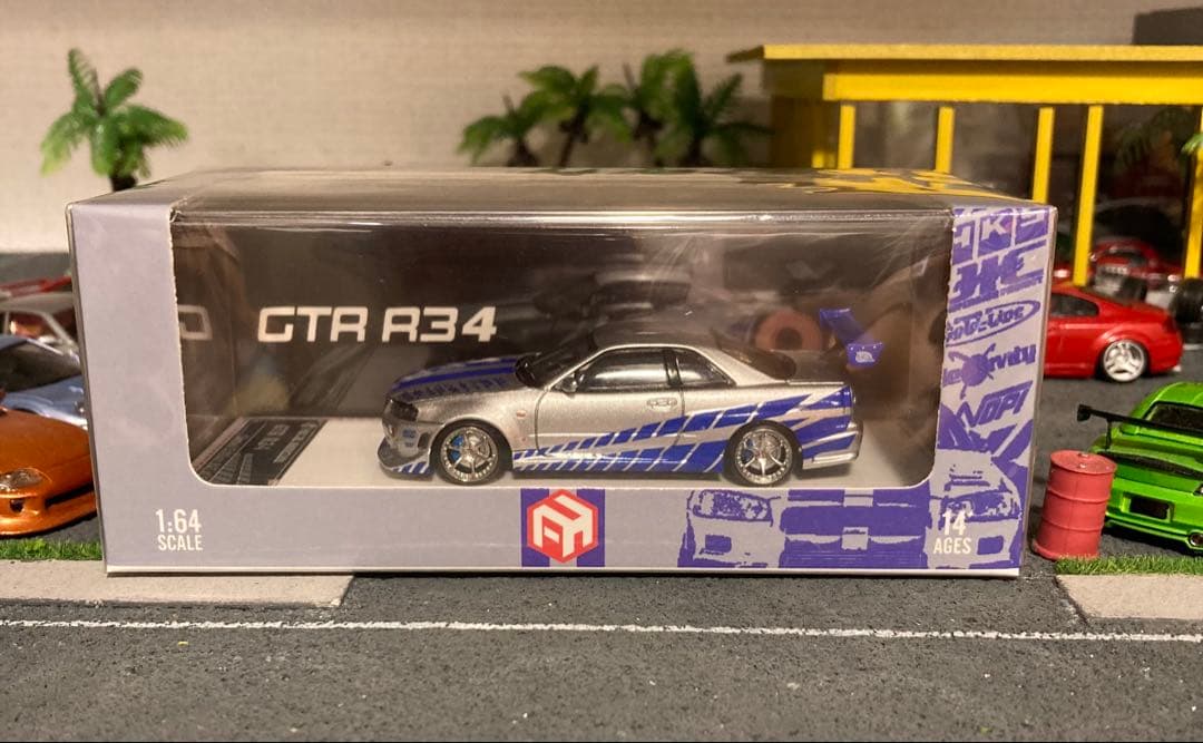 1/64 Focal Horizon スカイライン GT-R BNR34 未開封
