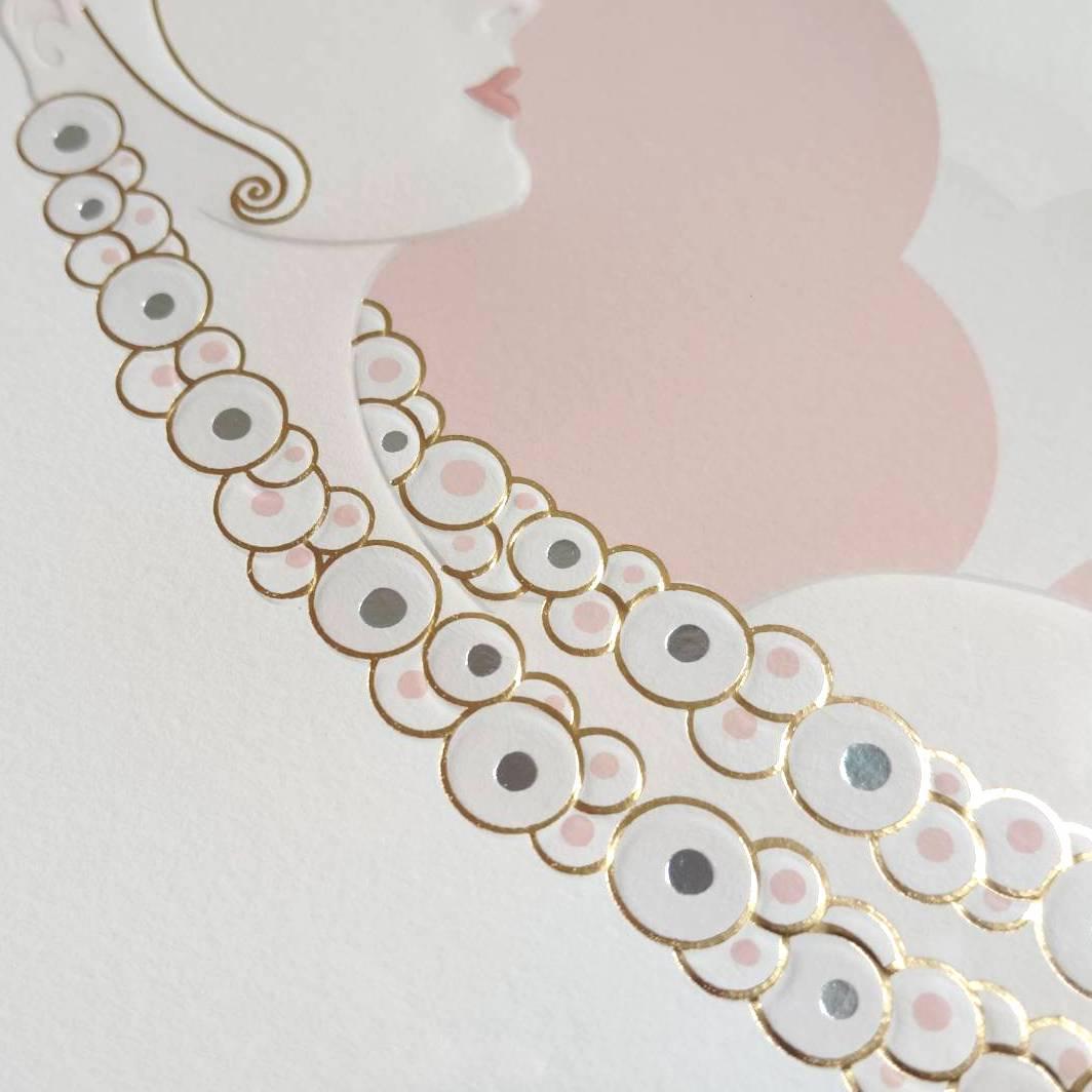 【特価！】エルテ（Erte） ルポーズ シルクスクリーン