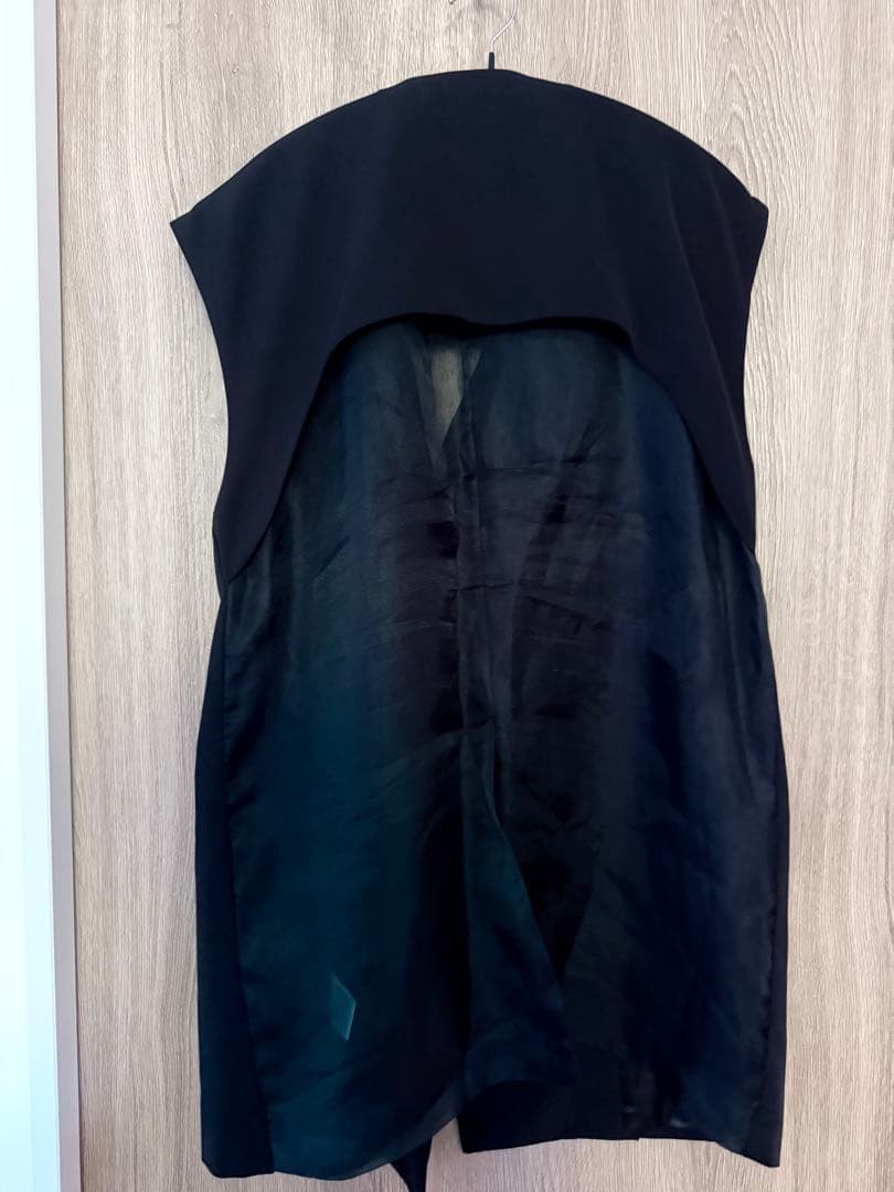 ANDRESD バックシアージレセットアップ　デコラティブチュールトップス