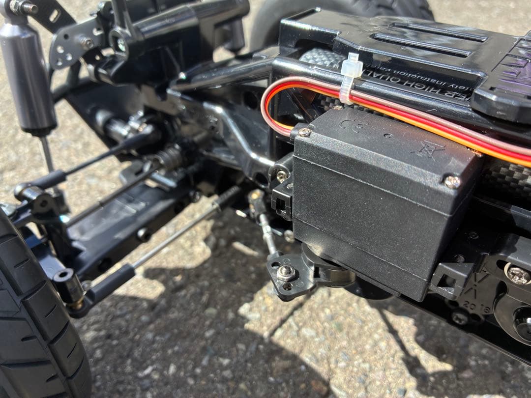 タミヤ GF-02 モーター付 20T ボディ3枚 カスタム.Ver