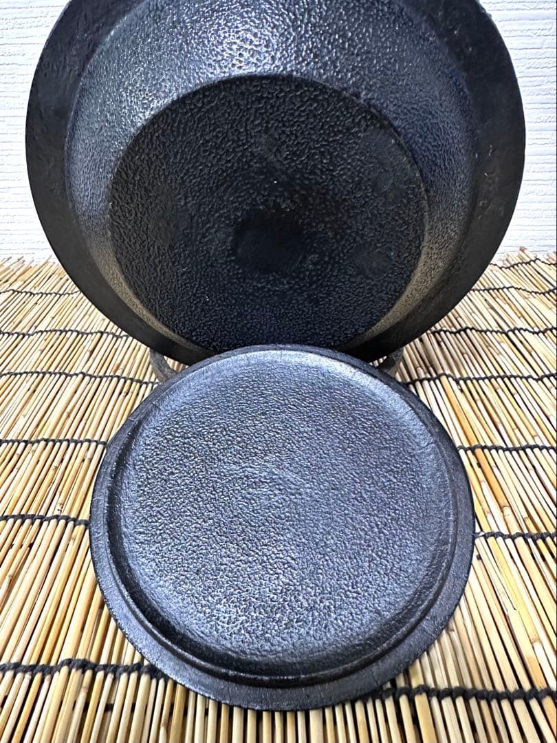 未使用品　成龍堂鋳造所 伝統工芸士 及川　齋（齋峰)造　万代屋アラレ　3升