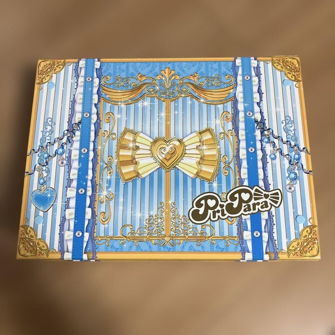 プリパラ　クローゼットトランク　ブルー　オマケ付　中古品