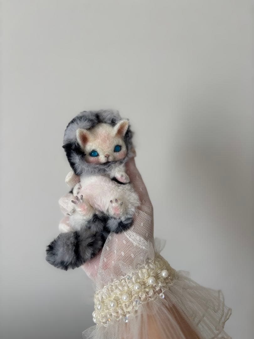 アートドール　アメショ幻獣No.059 羊毛フェルト