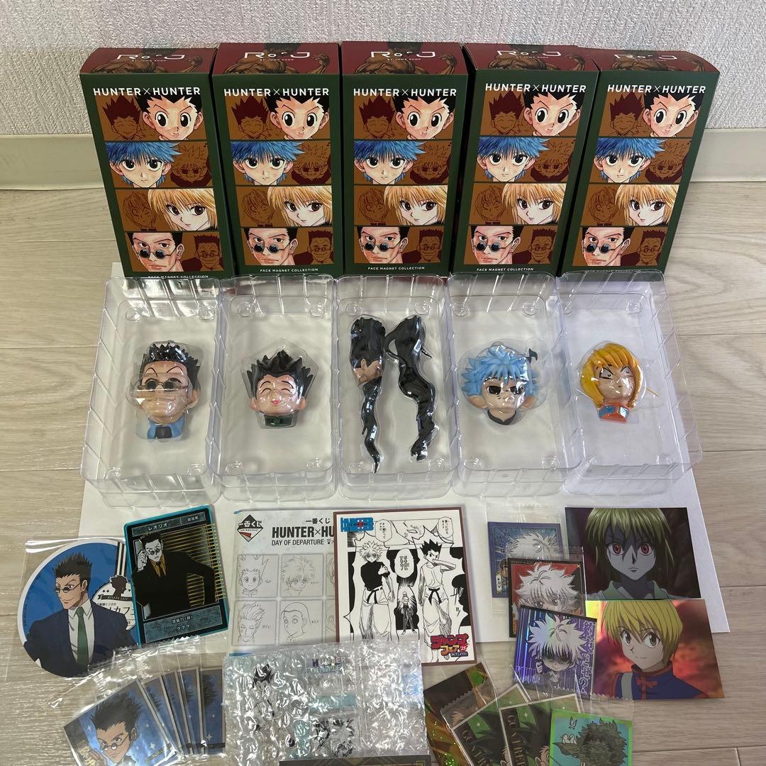 箱あり　HUNTER×HUNTER RofJ フェイスマグネット　コレクション