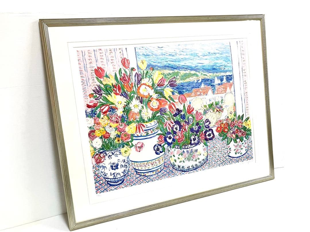 ◆レスリー・セイヤー／セイリング◆シルクスクリーン 大判 25号 82/350