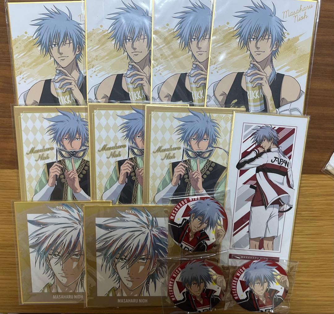 テニスの王子様 テニプリ 仁王雅治 色紙 缶バ