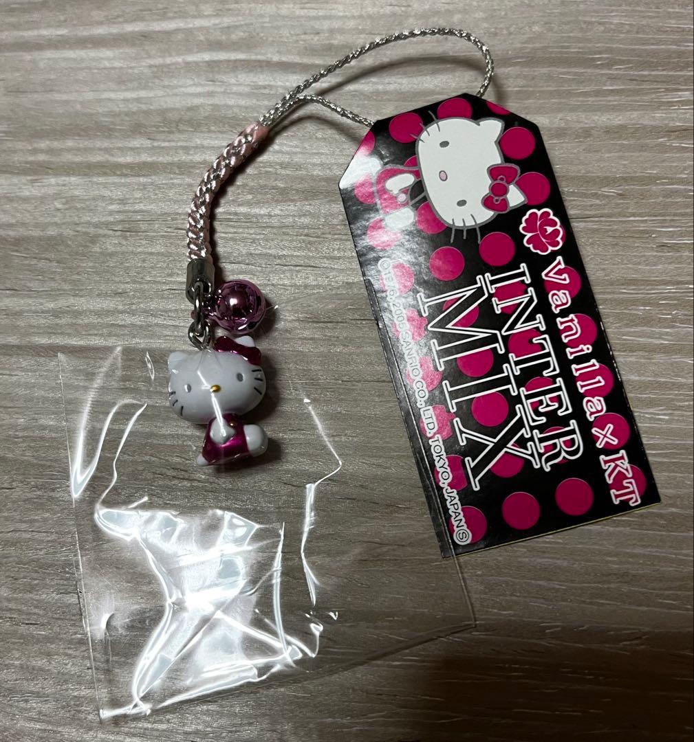 激レア◎Vanilla限定◎ INTER MIX キティ◎根付けストラップ