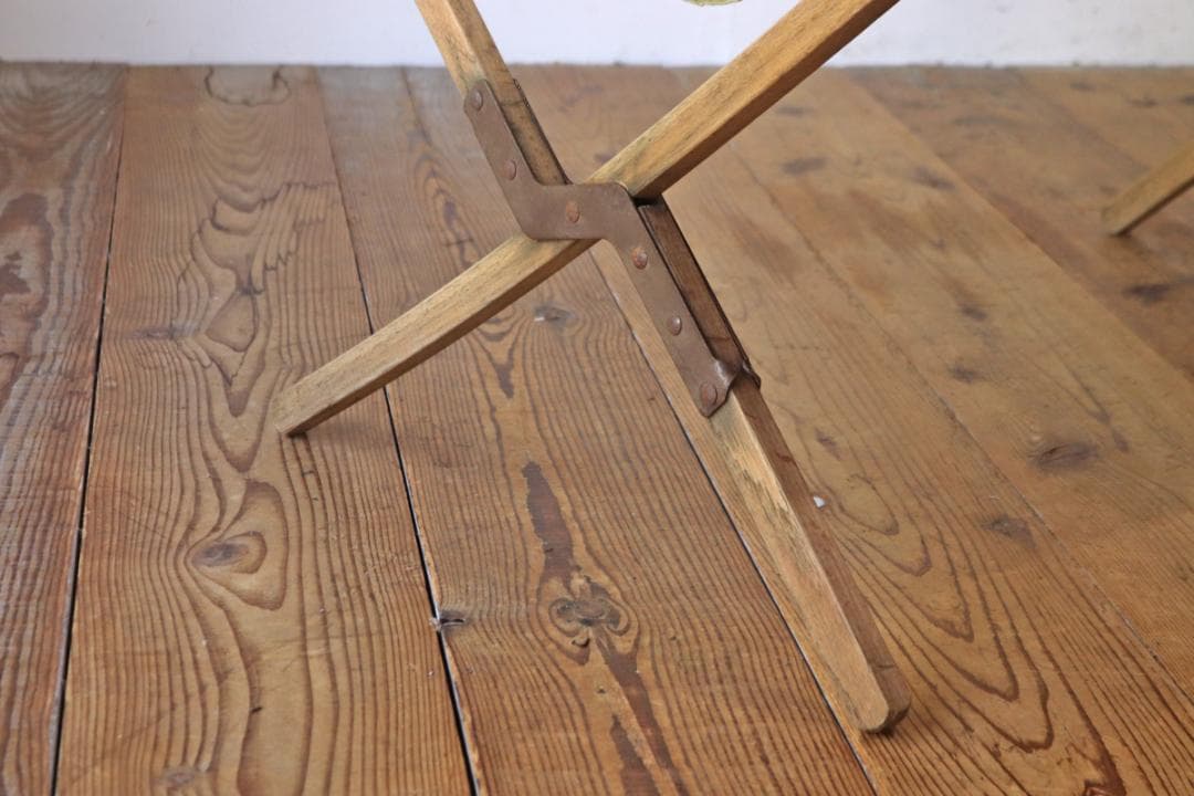 ヴィンテージ 軍用ベッド フォールディングコット ミリタリー オブジェ