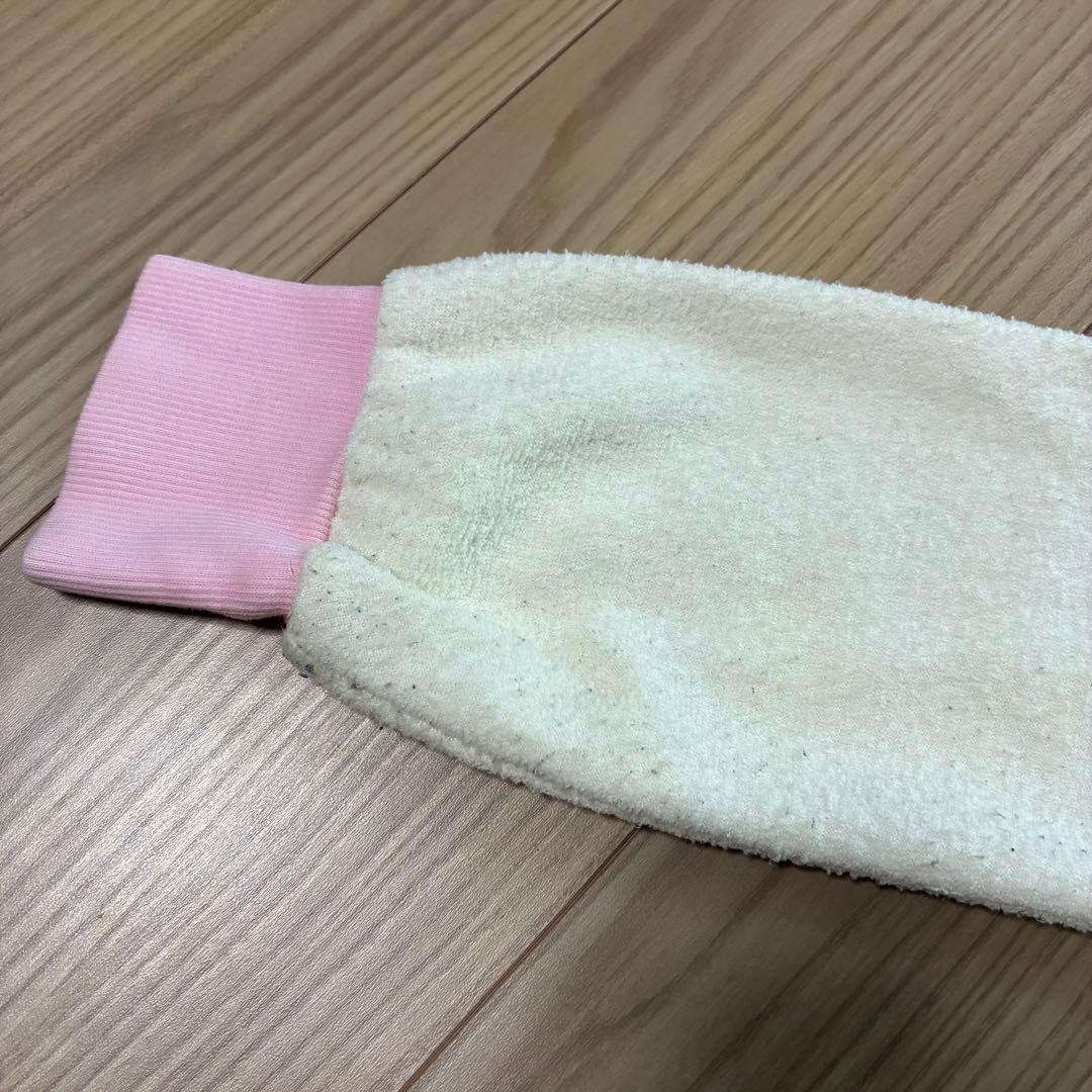 メゾピアノ　ピンク　刺繍　キャラクター　 長袖トレーナー　130cm