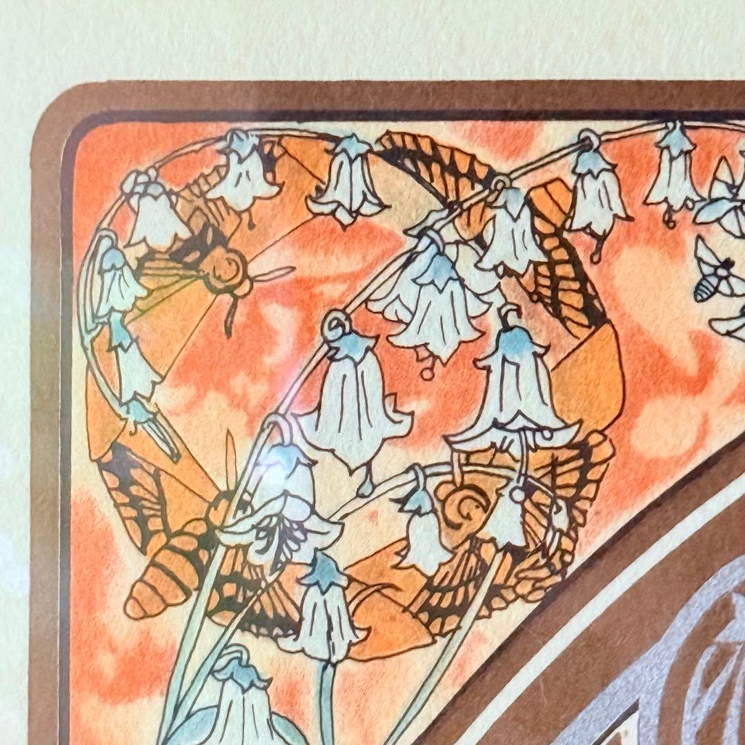 新春特別価格‼️ミュシャ「音楽」リトグラフ 版上と刷り師鉛筆サインあり