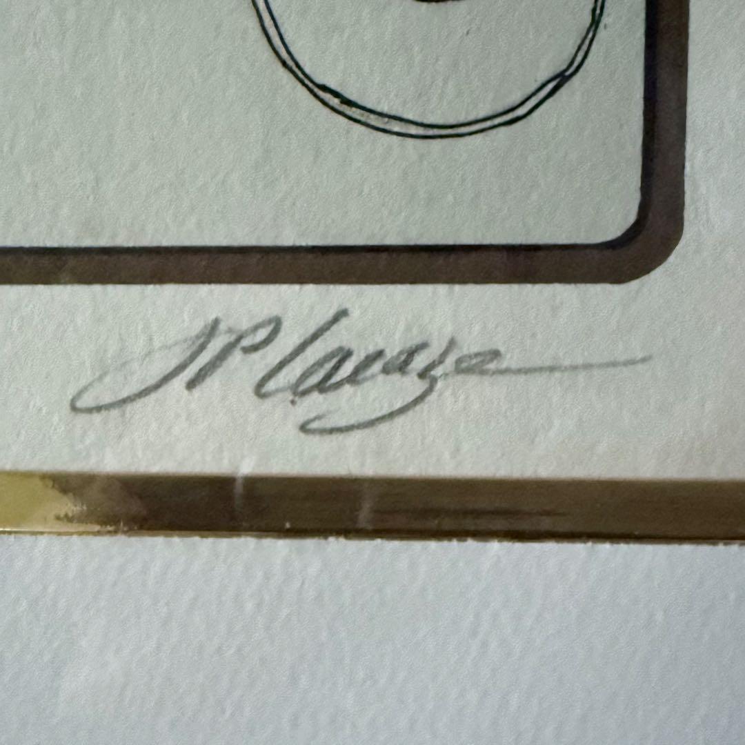 新春特別価格‼️ミュシャ「音楽」リトグラフ 版上と刷り師鉛筆サインあり