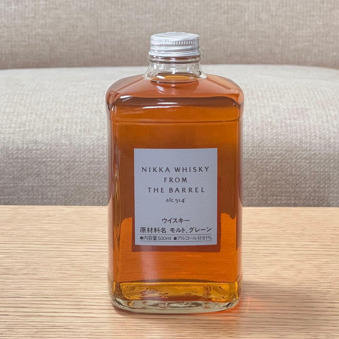 NIKKAフロム・ザ・バレル 500mlとシングルモルト宮城峡700mlのセット
