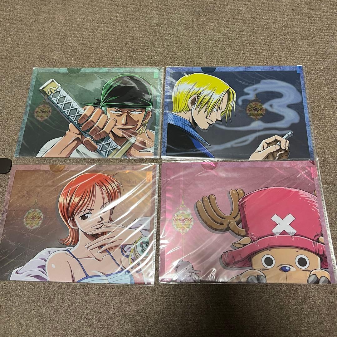 ワンピース クリアファイル 4枚セット 呪われた聖剣