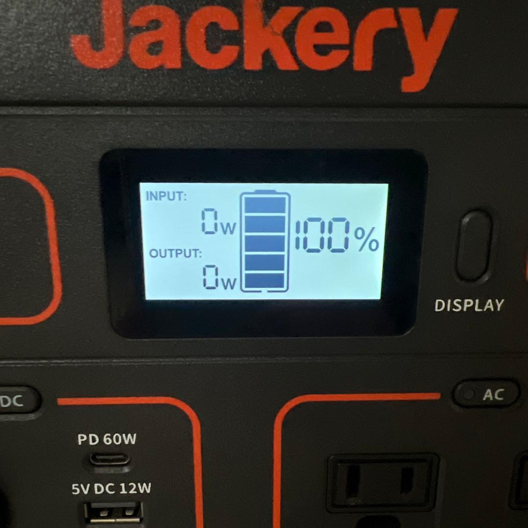 Jackery 708 SolarSaga 100 ポータブル電源セット