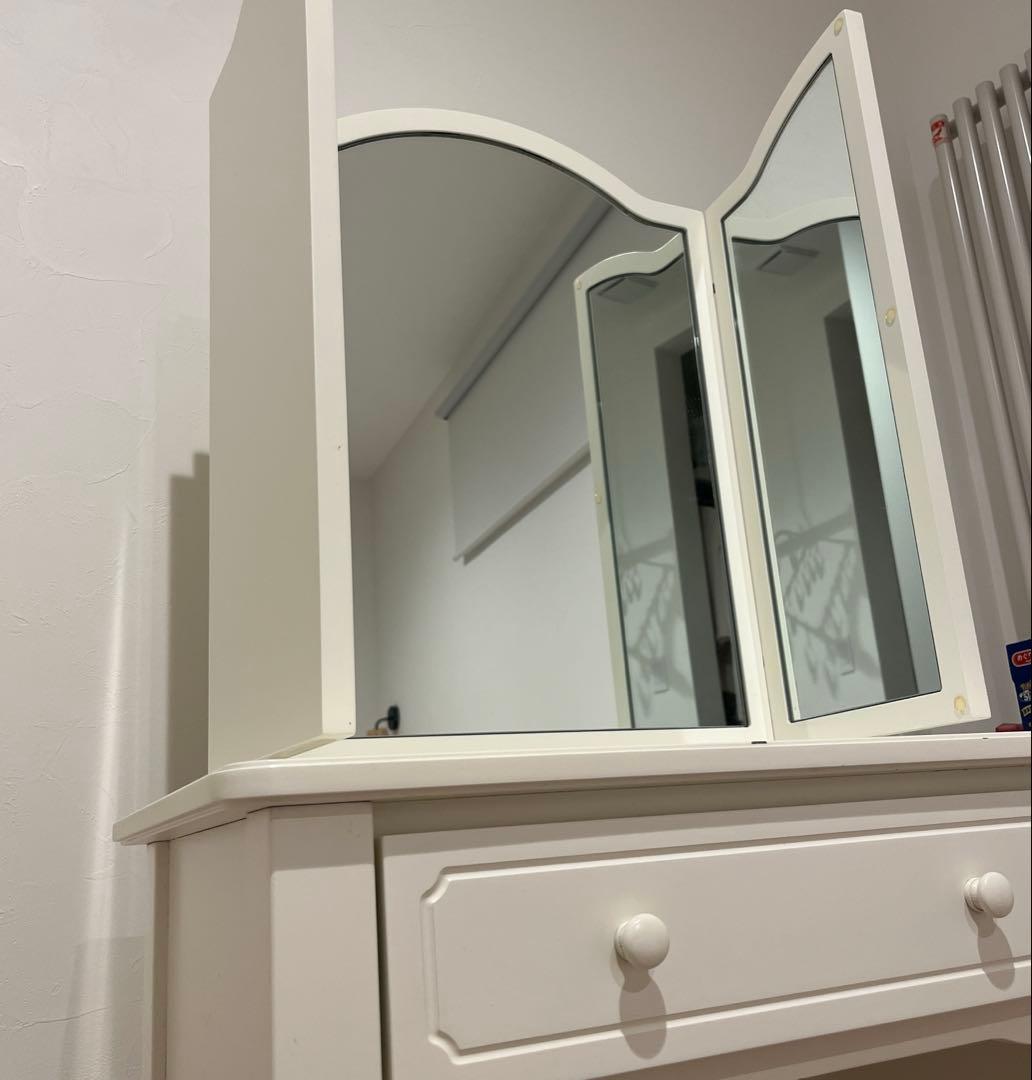 Francfranc ミーオ ドレッサー ホワイト