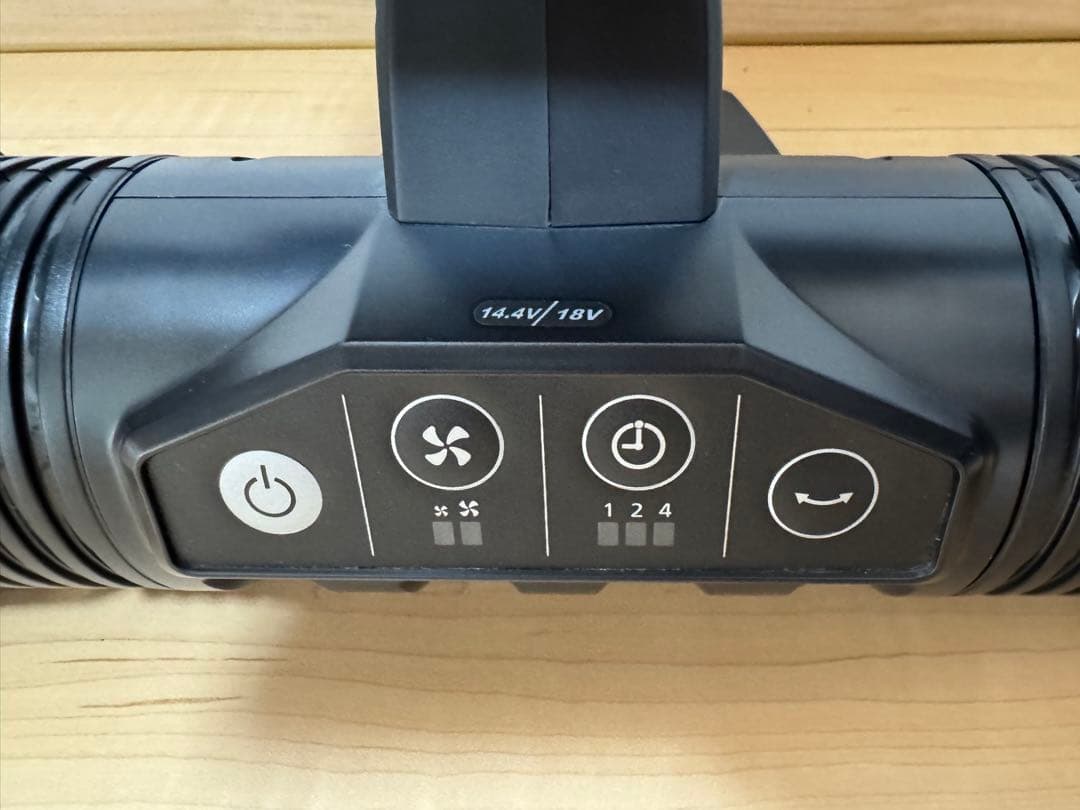 美品　パナソニック扇風機　充電池式　EZ37A4-B 動作確認済