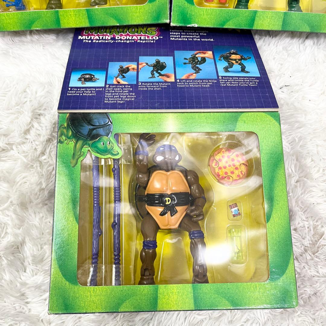 タカラ ミュータントタートルズ Mutations 3体セット