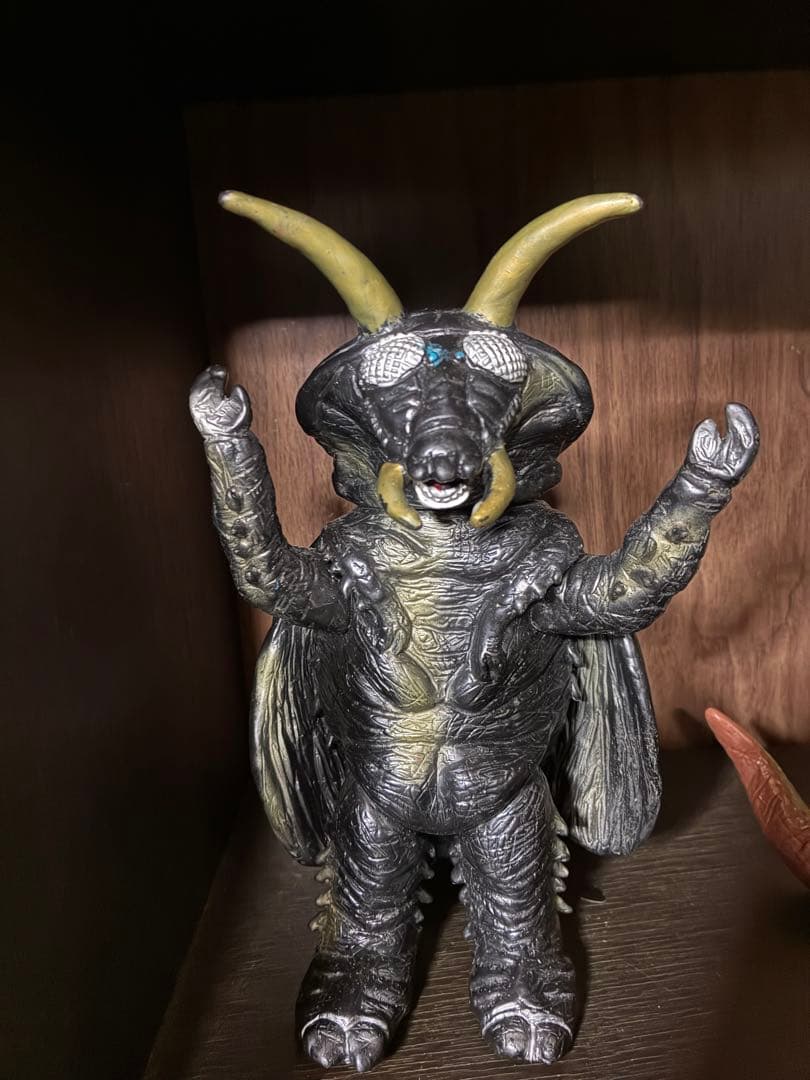 当時物　ゴキノザウルス　ソフビ　スペクトルマン　怪獣　ブルマァク　マルサン