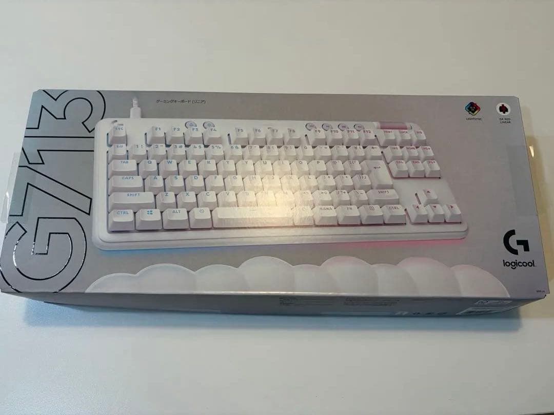 ロジクール　オーロラコレクション　有線ゲーミングキーボード