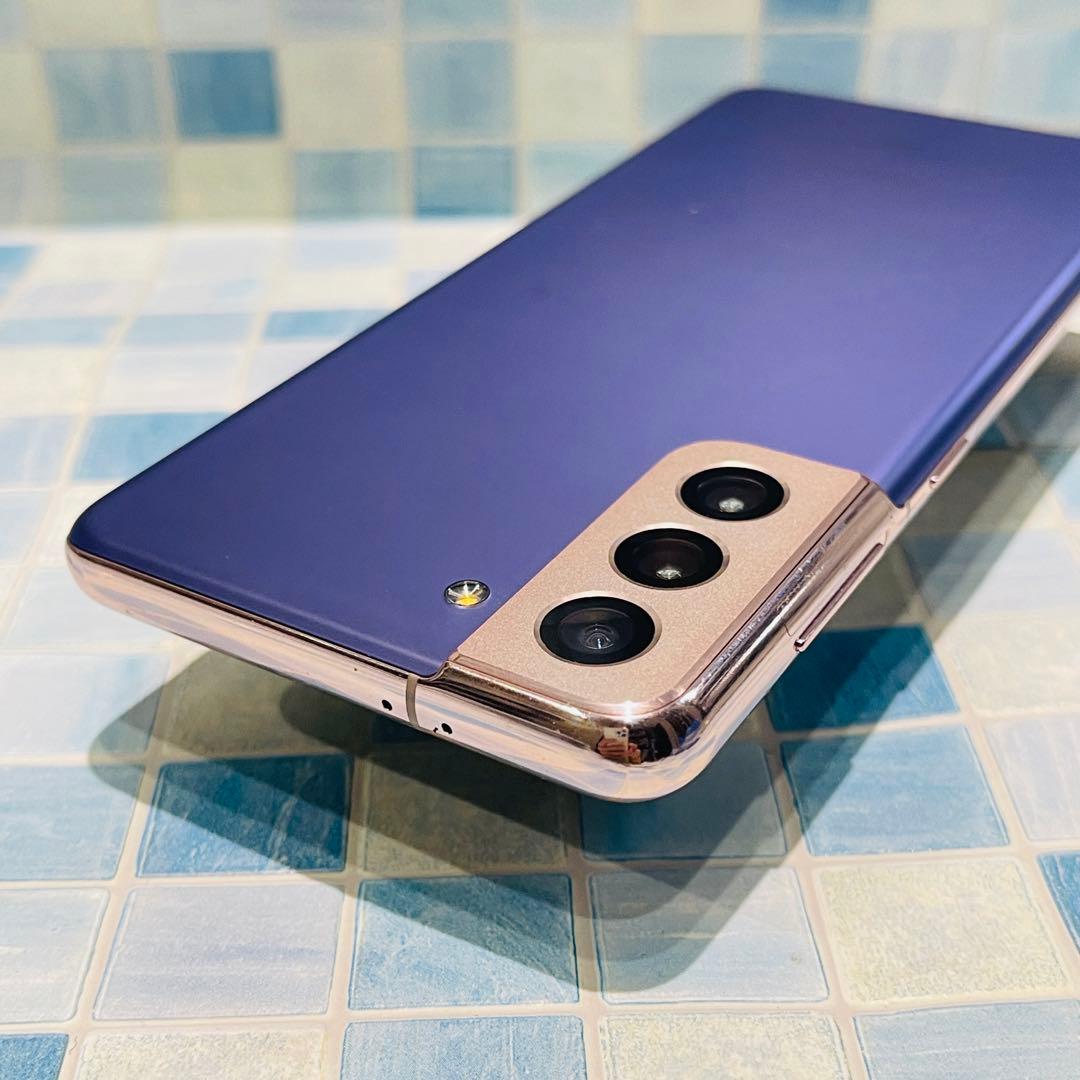 SIMフリー Galaxy S21 5G 256GB ファントムバイオレット