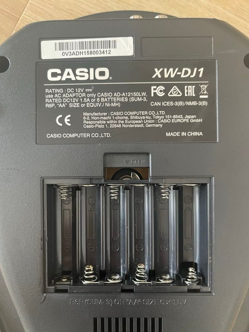 CASIO XW-PD1 DJコントローラー
