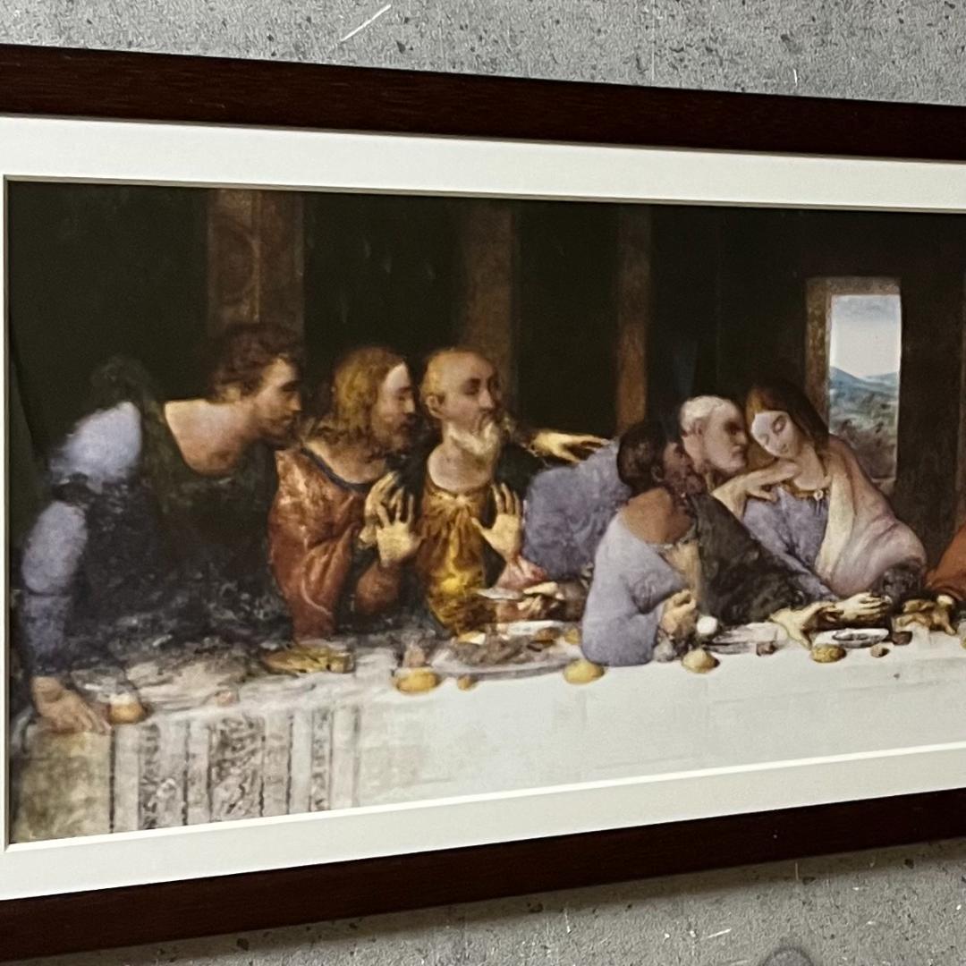 限定マット額装/レオナルド ダ ヴィンチ/最後の晩餐