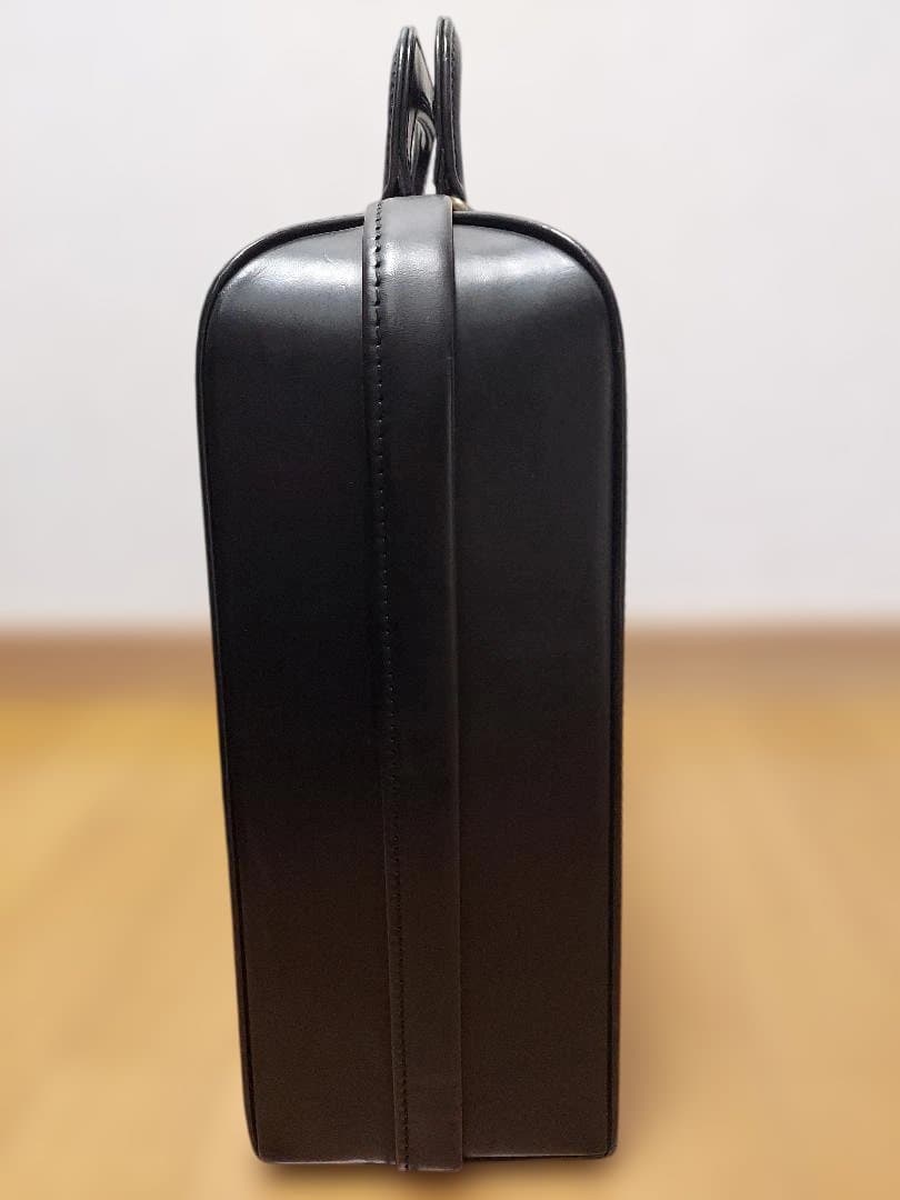 大峽 大峡製鞄 オーバーナイトケース ブラック 三陽山長別注 ビジネスバッグ